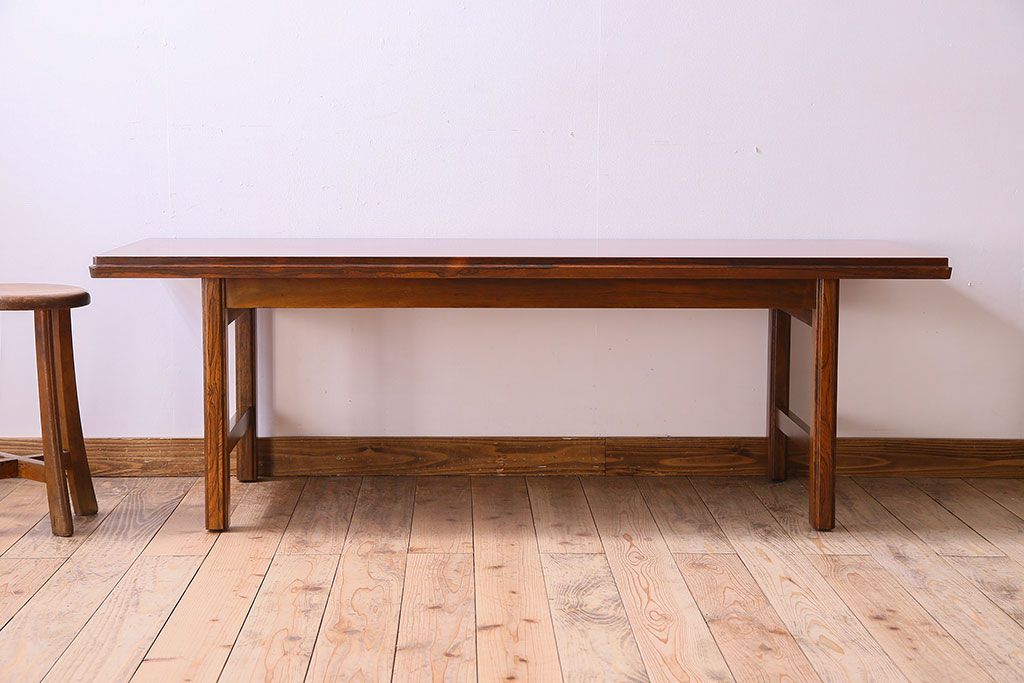 北欧家具　ビンテージ　大ぶりなセンターテーブル