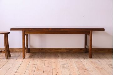 北欧家具　ビンテージ　大ぶりなセンターテーブル