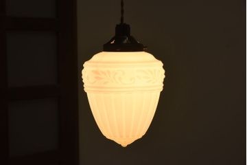 和製アンティーク　すずらん型レトロな吊り下げ照明