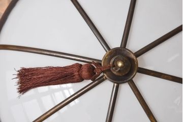 アンティーク　ぼんぼり型　和風でお洒落な天井照明(吊り下げ照明)(2)