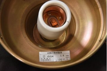 アンティーク　ぼんぼり型　和風でお洒落な天井照明(吊り下げ照明)(2)