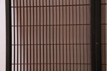 和製アンティーク　レトロデザイン　古い木の書院戸4枚セット