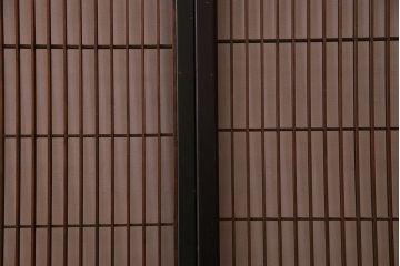 和製アンティーク　レトロデザイン　古い木の書院戸4枚セット