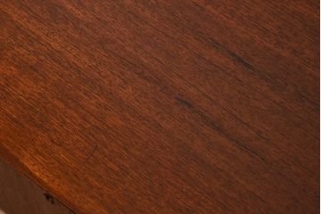 北欧家具　デンマークビンテージ　両面使いできるパートナーデスク(両袖机)