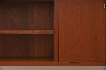 北欧家具　デンマークビンテージ　両面使いできるパートナーデスク(両袖机)