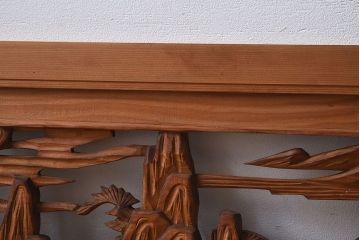 古民具・骨董　彫刻　大正昭和期　アンティーク欄間