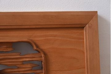 古民具・骨董　彫刻　大正昭和期　アンティーク欄間