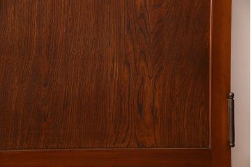 当時物色ガラス入り　大正ロマンスタイル　上質なアンティーク木製ドア(扉)