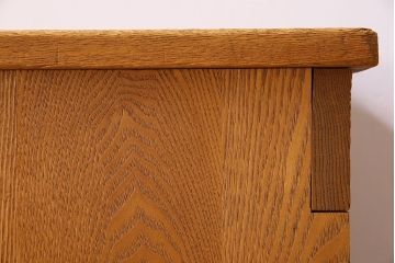 中古　楡材　学校の角スツール2脚セット(3)