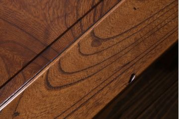 アンティーク家具　和製アンティーク　総欅製の古い座卓(センターテーブル)(2)