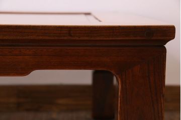 アンティーク家具　和製アンティーク　総欅製の古い座卓(センターテーブル)(2)
