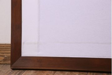 和紙張り!和モダンな雰囲気漂うアンティーク欄間(明かり取り、明り取り)(1)