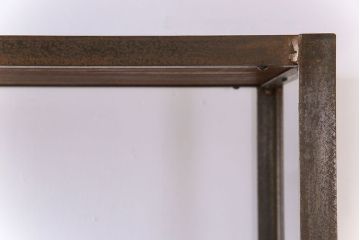 シャビーな雰囲気のラフジュ工房オリジナルアイアンラック(飾り棚)【小】