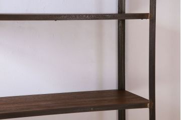 シャビーな雰囲気のラフジュ工房オリジナルアイアンラック(飾り棚)【小】