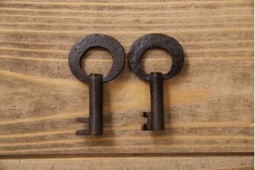 アンティーク家具　明治大正期　古民具・骨董　かくし付き!六尺　大川箪笥のサイドボード(水屋箪笥)