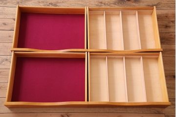 ヴィンテージ家具　フランス製　ビンテージ　VIGHEROH　スタイリッシュなデザインの大型サイドボード