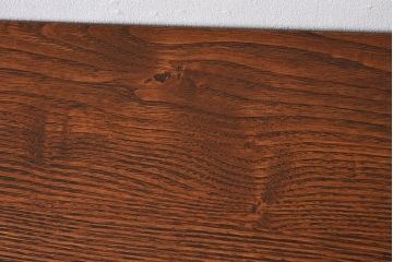 アンティーク家具　アンティーク　結霜ガラスが美しいペイント収納棚(カウンターテーブル)