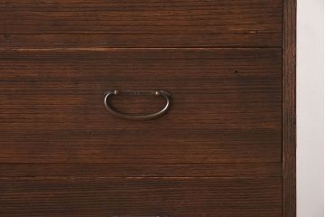 アンティーク家具　天板・脚付き!和製アンティークの衣装箪笥ローボード(ローチェスト)(1)