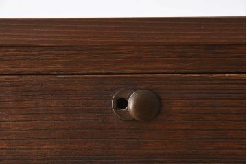 アンティーク家具　天板・脚付き!和製アンティークの衣装箪笥ローボード(ローチェスト)(2)