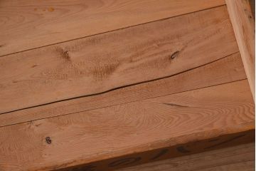 アンティーク雑貨　昭和レトロ 味わい深いシンプルな木箱2個セット(2)