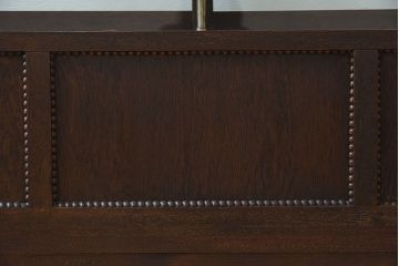 アンティーク家具　大正ロマン 引き出し付き!薄型 和製アンティークガラスケース