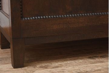 アンティーク家具　大正ロマン 引き出し付き!薄型 和製アンティークガラスケース