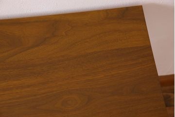 レトロ家具　アンティーク　ネイビーペイントレッグ　レトロなシンガー社製ミシンテーブル(シンガーミシン、ミシン台)(1)