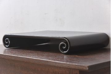 アンティーク家具　アンティーク　唐木製　上品な巻き花台(飾り台)