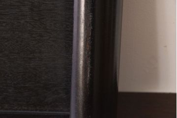 アンティーク家具　アンティーク　唐木製　上品な巻き花台(飾り台)