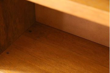 レトロ家具　昭和レトロ　背の高いシンプルなアンティーク本棚(飾り棚・シェルフ)