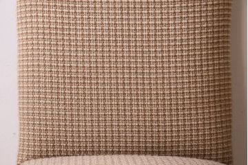 アンティーク家具　シンプルなアンティークチェア(布座面・ファブリック)(2)