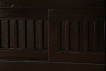 アンティーク家具　明治大正期　四尺　古民具・骨董　水屋箪笥ローボード(テレビ台、キャビネット、収納棚)