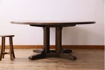 中古　高級品　飛騨産業　PROVINCIAL(プロヴィンシャル・プロビンシャル)　キツツキ　絶版　ラウンドテーブル(ダイニングテーブル)