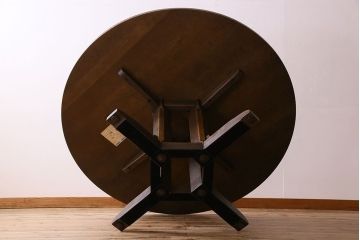 中古　高級品　飛騨産業　PROVINCIAL(プロヴィンシャル・プロビンシャル)　キツツキ　絶版　ラウンドテーブル(ダイニングテーブル)