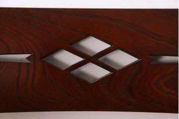 中古　民芸家具風デザイン　座敷椅子(座イス)(1)