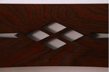 中古　民芸家具風デザイン　座敷椅子(座イス)(2)