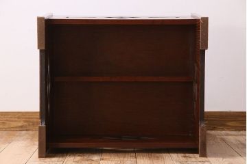 中古　民芸家具風デザイン　座敷椅子(座イス)(2)