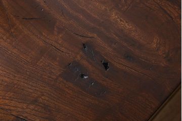 アンティーク家具　ジャンク品　天板一枚板! シンプルなデザイン　和製アンティークの座卓