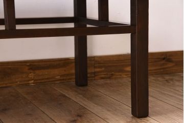 アンティーク家具　ジャンク品　天板一枚板! シンプルなデザイン　和製アンティークの座卓
