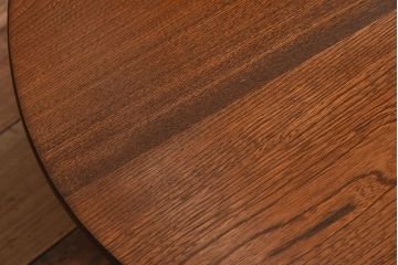 アンティーク家具　和製アンティーク　栓材製　小ぶりの丸型ちゃぶ台