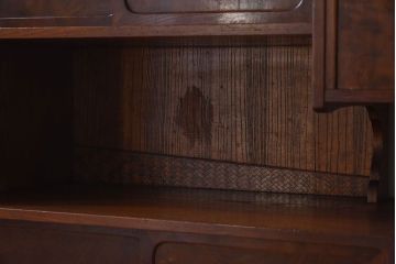 レトロ家具　和製アンティーク　レトロなデザインの茶箪笥