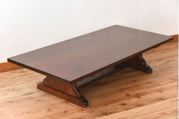 中古　松本民芸家具　F型座卓(机)(定価約26万7千円)