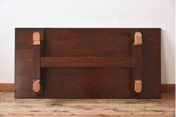 中古　松本民芸家具　F型座卓(机)(定価約26万7千円)