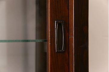 アンティーク家具　和製アンティーク　引き出し付き!カウンター型ガラスケース(カウンターテーブル)(1)