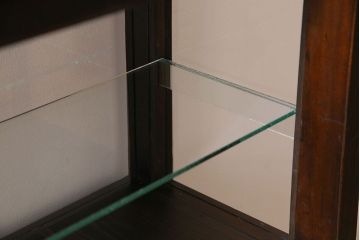 アンティーク家具　和製アンティーク　引き出し付き!カウンター型ガラスケース(カウンターテーブル)(1)