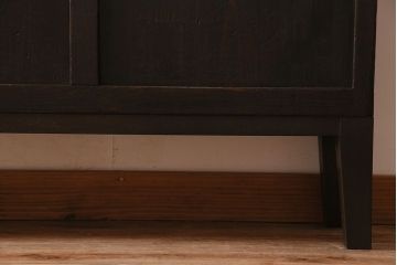 アンティーク家具　和製アンティーク　引き出し付き!カウンター型ガラスケース(カウンターテーブル)(1)