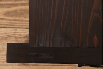 アンティーク家具　古民具・骨董　5杯引き出し!六尺　上品な水屋箪笥ローボード(テレビ台、キャビネット、収納棚)