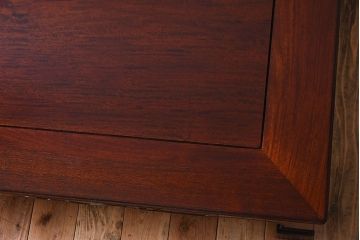 民芸家具　花梨材製!漆塗りの大きな座卓(定価約48万円)(カリン材)