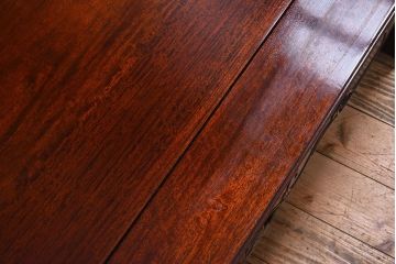 民芸家具　花梨材製!漆塗りの大きな座卓(定価約48万円)(カリン材)