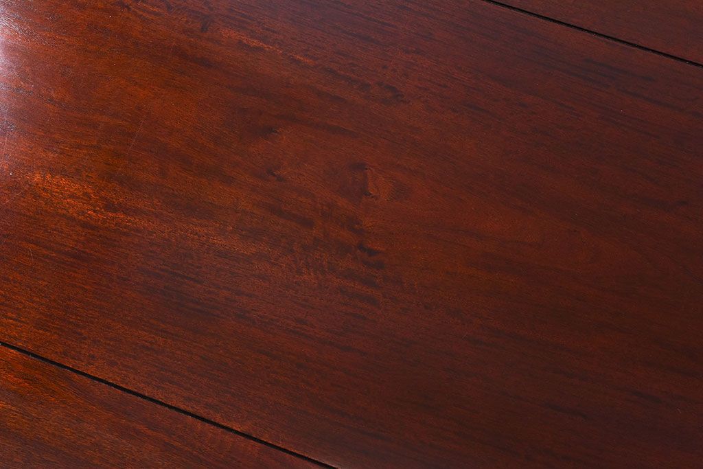 民芸家具　花梨材製!漆塗りの大きな座卓(定価約48万円)(カリン材)